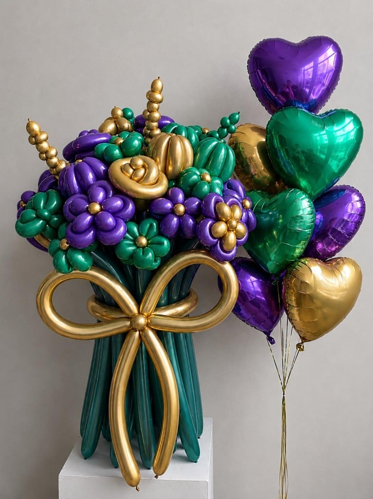 Rodeo Drive Lavender — Luxury Garden Balloon Bouquet by Balloons by H
