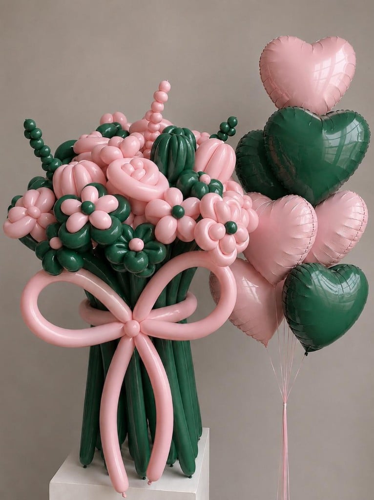 The Hotel — Luxury Garden Balloon Bouquet by Balloons by H